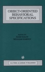 Cover: Object-Oriented Behavioral Specifications - Springer