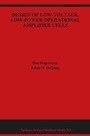 Cover: Design of Low-Voltage, Low-Power Operational Amplifier Cells - Kluwer Academic Publishers