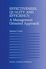 Cover: Effectiveness, Quality and Efficiency: A Management Oriented Approach - Springer