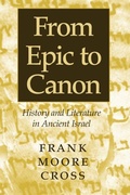 Cover: From Epic to Canon - Johns Hopkins University Press