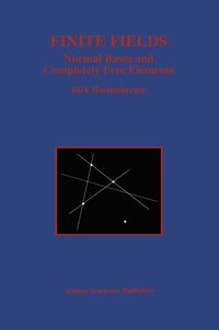 Abbildung von: Finite Fields - Kluwer Academic Publishers