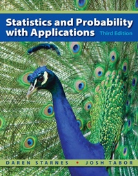 Enlarge image Cover: Statistics and Probability with Applications (High School Edition) - W.H.Freeman & Co Ltd