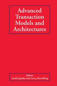 Abbildung von: Advanced Transaction Models and Architectures - Springer