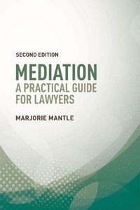 Abbildung von: Mediation - Edinburgh University Press