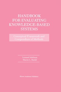 Enlarge image Cover: Handbook for Evaluating Knowledge-Based Systems - Springer