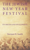 Cover: The Jewish New Year Festival - Wipf & Stock Publishers