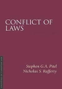 Enlarge image Cover: Conflict of Laws 2/e - Irwin Law Inc