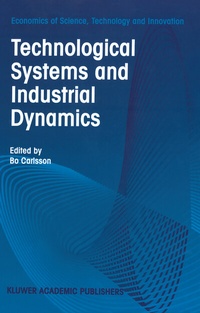 Enlarge image Cover: Technological Systems and Industrial Dynamics - Springer