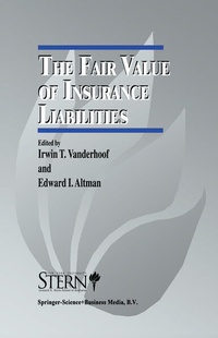 Enlarge image Cover: The Fair Value of Insurance Liabilities - Kluwer Academic Publishers