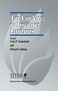 Enlarge image Cover: The Fair Value of Insurance Liabilities - Springer