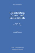 Cover: Globalization, Growth and Sustainability - Kluwer Academic Publishers