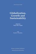 Cover: Globalization, Growth and Sustainability - Springer
