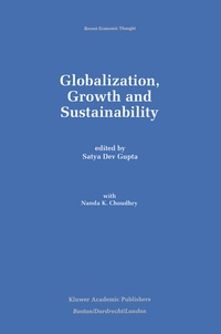 Enlarge image Cover: Globalization, Growth and Sustainability - Springer