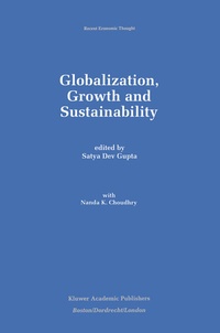Enlarge image Cover: Globalization, Growth and Sustainability - Springer