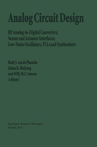 Enlarge image Cover: Analog Circuit Design - Kluwer Academic Publishers