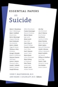 Cover: Essential Papers on Suicide - New York University Press