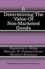 Cover: Determining the Value of Non-Marketed Goods - Kluwer Academic Publishers