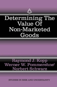 Enlarge image Cover: Determining the Value of Non-Marketed Goods - Kluwer Academic Publishers