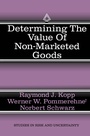 Cover: Determining the Value of Non-Marketed Goods - Springer
