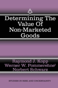 Enlarge image Cover: Determining the Value of Non-Marketed Goods - Springer
