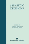 Cover: Strategic Decisions - Springer