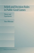 Bild: Beliefs and Decision Rules in Public Good Games - Springer
