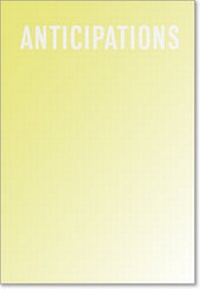 Enlarge image Cover: Anticipations - JRP Editions SA
