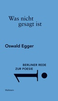 Cover: Was nicht gesagt ist - Wallstein