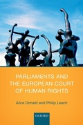Cover: Parliaments and the European Court of Human Rights - OUP eBook