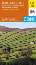 Cover: Yorkshire Dales Northern & Central - Ordnance Survey