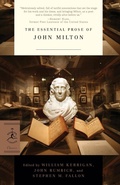 Cover: The Essential Prose of John Milton - Modern Library Inc