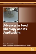 Cover: Advances in Food Rheology and Its Applications - Woodhead Publishing