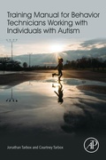 Cover: Training Manual for Behavior Technicians Working with Individuals with Autism - Academic Press