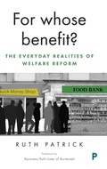 Cover: For Whose Benefit? - Policy Press