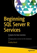 Cover: Beginning SQL Server R Services - APress