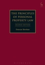 Cover: The Principles of Personal Property Law - Hart Publishing
