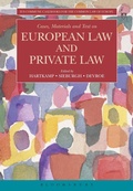 Cover: Cases, Materials and Text on European Law and Private Law - Hart Publishing