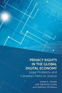 Enlarge image Cover: Privacy Rights in the Global Digital Economy - Irwin Law Inc