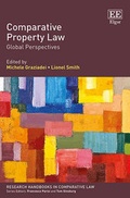 Cover: Comparative Property Law - Edward Elgar Publishing