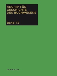 Enlarge image Cover: 2017 - De Gruyter