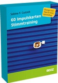 Cover: 60 Impulskarten Stimmtraining - Beltz Verlagsgruppe GmbH & Co. KG