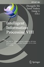 Cover: Intelligent Information Processing VIII - Springer