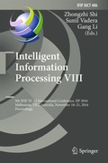 Cover: Intelligent Information Processing VIII - Springer