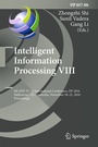 Cover: Intelligent Information Processing VIII - Springer