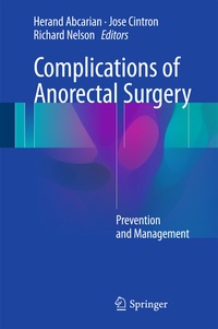 Bild: Complications of Anorectal Surgery - Springer