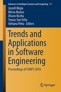 Cover: Trends and Applications in Software Engineering - Springer