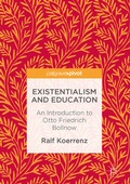 Cover: Existentialism and Education - Palgrave Macmillan