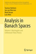 Cover: Analysis in Banach Spaces - Springer