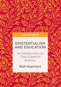 Bild: Existentialism and Education - Palgrave Macmillan