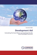 Cover: Development Aid - LAP Lambert Academic Publishing